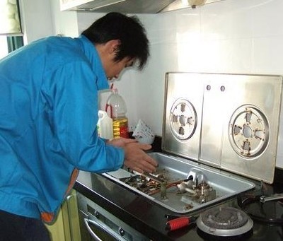 桂林市年代燃气灶维修服务案例